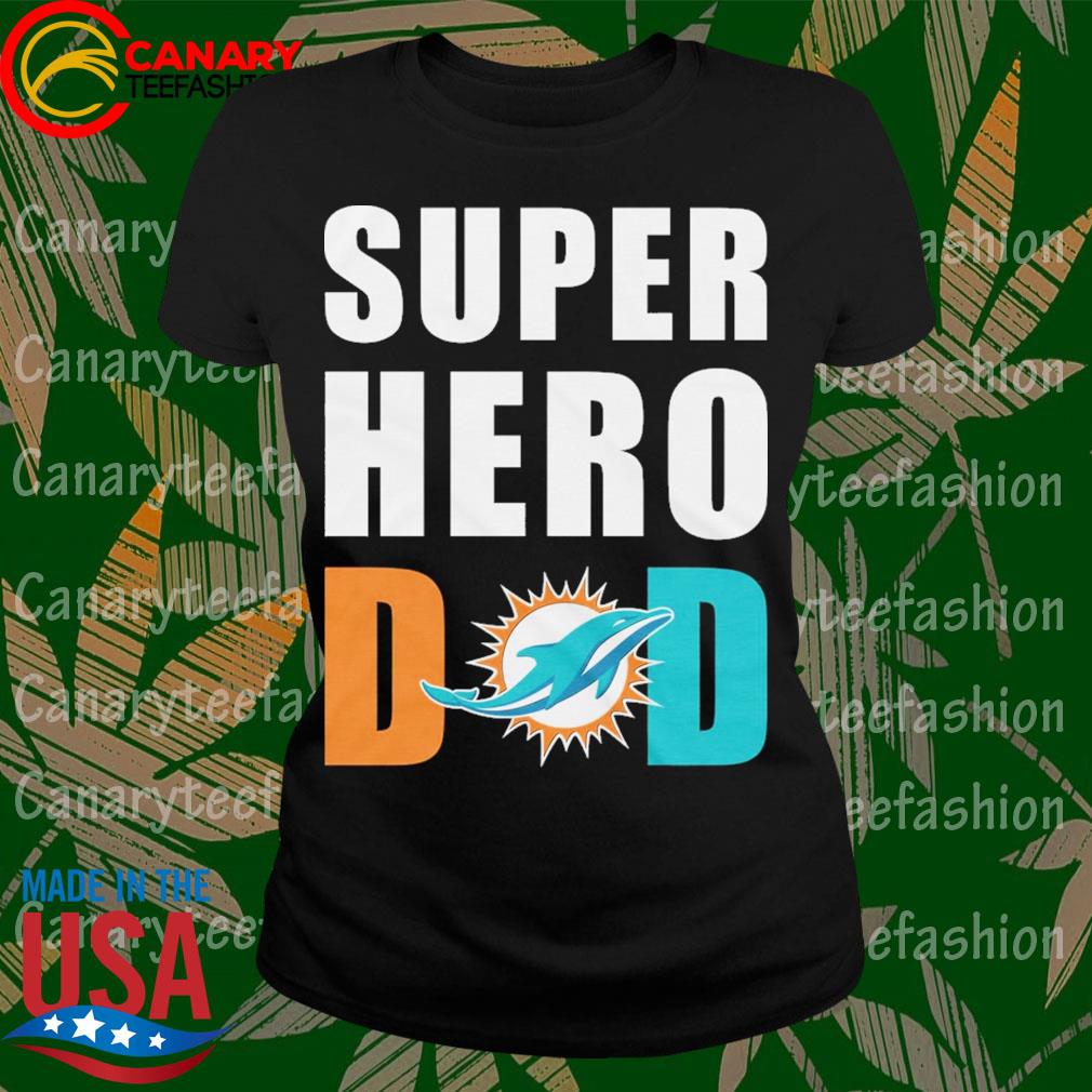 Official Super Hero Dad NFL Miami 