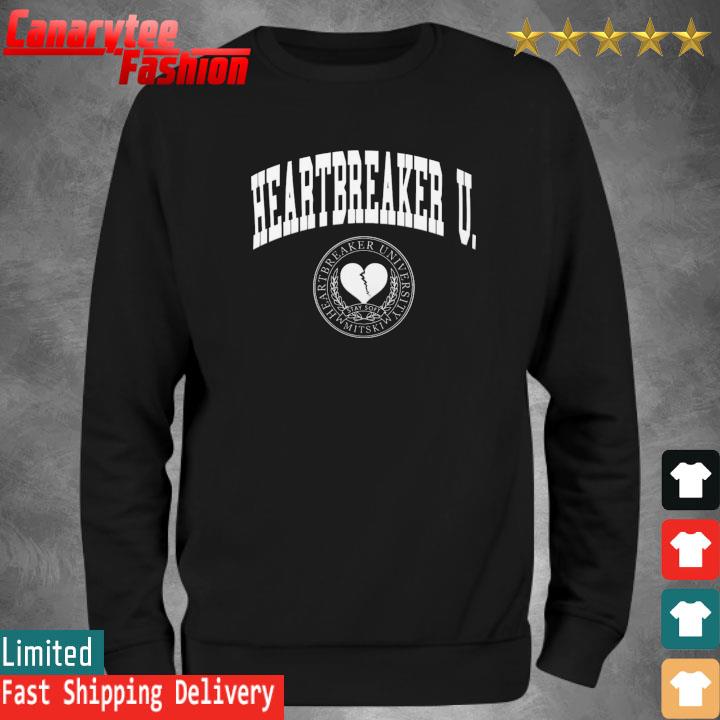 Petulance suspend fax Mitskileaks Heartbreaker University Mitski Shirt, hoodie, sweater, long  sleeve and tank top