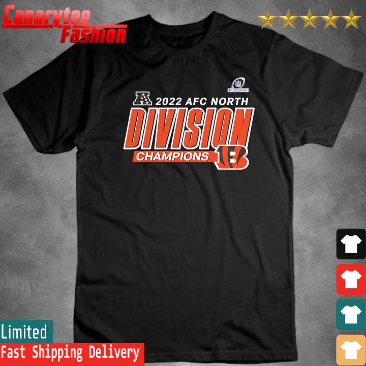 Official 2022 AFC North Division Champions Cincinnati Bengals T-Shirt,  hoodie, sweater, long sleeve and tank top