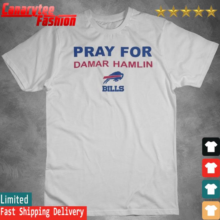 Official Buffalo Bills T Shirt, Damar Hamlin Shirt, Pray For Damar