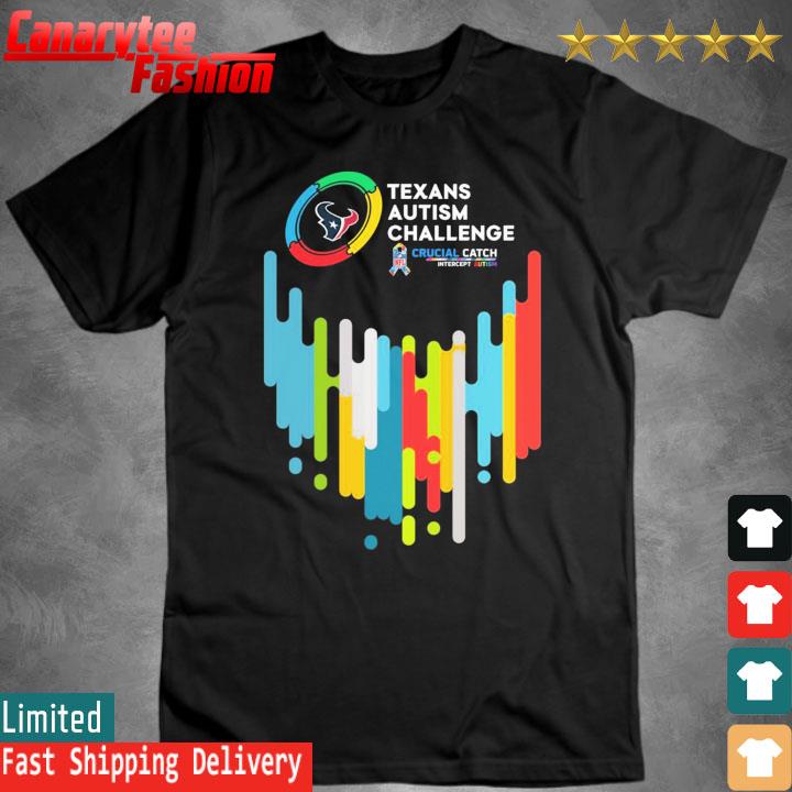 Official Houston Texans Autism Challenge NFL Crucial Catch Intercept Autism  shirt, hoodie, sweater, long sleeve and tank top