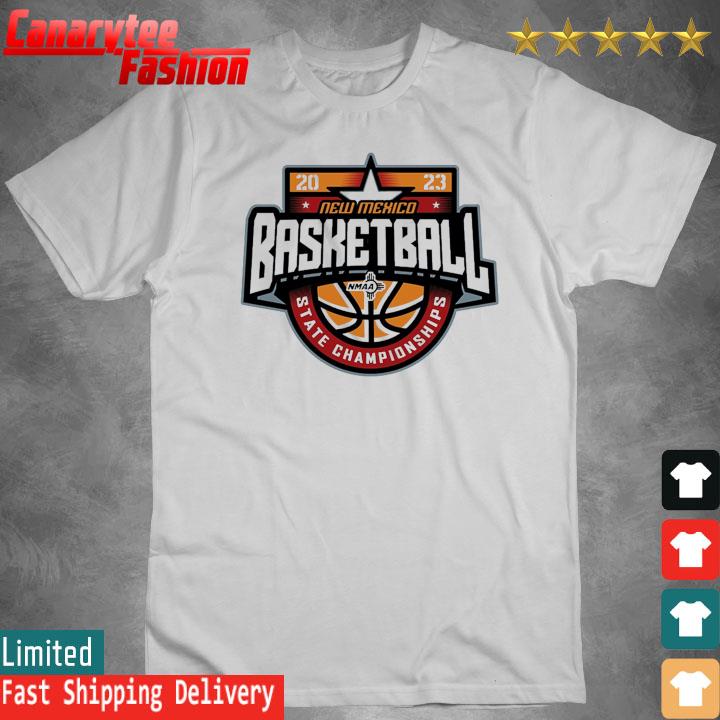 Official 2023 NMAA New Mexico Basketball State Champions shirt